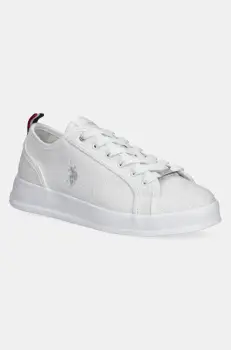 U.S. Polo Assn. tenisi CAMPYW003W/5T1 femei, culoarea alb, CAMPYW imagine