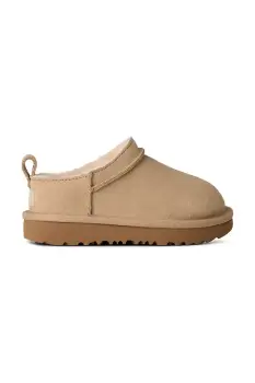 UGG cizme de iarna pentru copii din piele intoarsa CLASSIC MICRO imagine