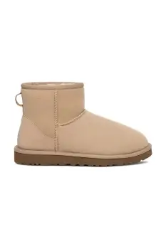 UGG cizme de zapada din piele intoarsa Classic Mini II imagine