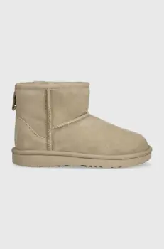 UGG cizme de zapada din piele intoarsa Classic Mini II imagine