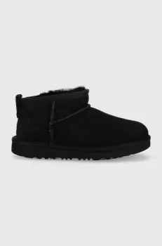 UGG cizme de zapada din piele intoarsa Classic Ultra Mini imagine