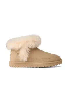UGG cizme de zapada din piele intoarsa Classic Ultra Mini Chalet imagine