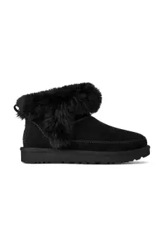 UGG cizme de zapada din piele intoarsa Classic Ultra Mini Chalet imagine