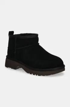 UGG cizme de zapada din piele intoarsa KIDS CLASSIC ULTRA MINI NEW HEIGHTS imagine