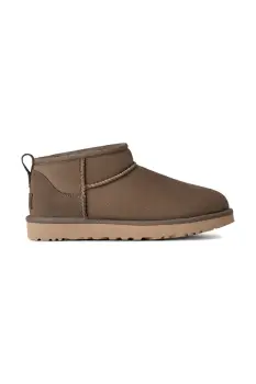 UGG cizme de zapada din piele intoarsa W Classic Ultra Mini imagine
