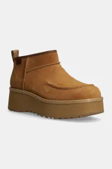 UGG cizme din piele intoarsa Cityfunc Ultra Mini imagine