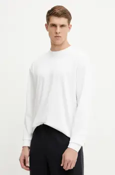 Under Armour bluza barbati, culoarea alb, cu imprimeu, 1382890 imagine