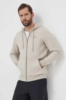 Under Armour bluza barbati, culoarea violet, cu gluga, neted imagine