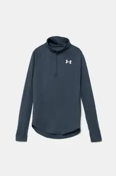 Under Armour bluza copii Tech Graphic 1 culoarea gri, cu imprimeu, 1379532 imagine