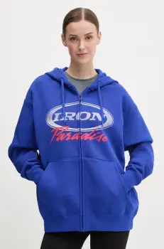 Under Armour bluza Project Rock femei, cu gluga, cu imprimeu, 1389701 imagine