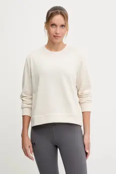 Under Armour bluza Rival Terry culoarea violet, cu imprimeu, 1389659 imagine