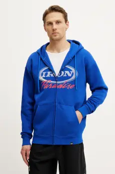 Under Armour bluza trening Project Rock cu gluga, cu imprimeu, 1389914 imagine