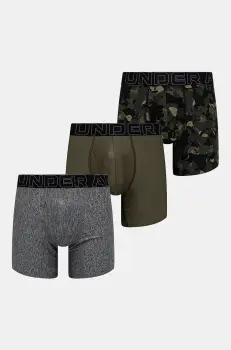 Under Armour boxeri 3-pack barbati, culoarea verde, 25UUSHJ193 imagine