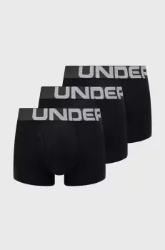 Under Armour Boxeri barbati, culoarea negru imagine
