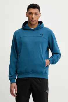 Under Armour hanorac cu gluga barbatesc cu bumbac Rival LW Hoodie imagine