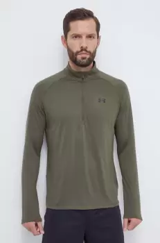 Under Armour hanorac de antrenament Tech 2.0 culoarea verde, melanj imagine