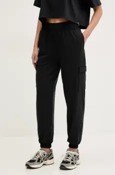 Under Armour pantaloni de antrenament Meridian culoarea negru, neted, 1382524 imagine