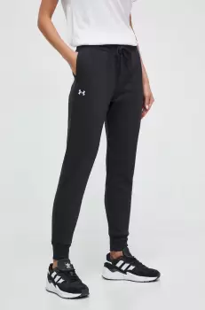 Under Armour pantaloni de trening culoarea negru, neted imagine
