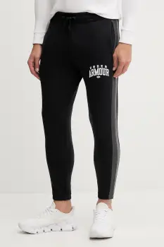 Under Armour pantaloni de trening Rival culoarea negru, cu imprimeu, 6003954 imagine