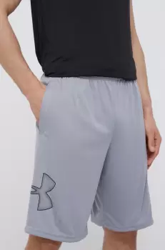 Under Armour Pantaloni scurti barbati, culoarea gri imagine