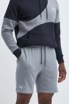 Under Armour pantaloni scurti barbati, culoarea gri imagine