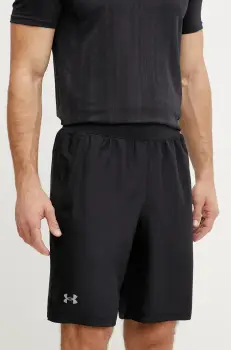 Under Armour pantaloni scurti de alergare Launch culoarea negru, 6005543 imagine