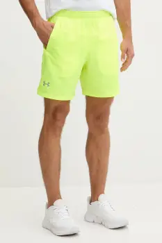 Under Armour pantaloni scurti de alergare Launch culoarea negru imagine