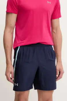 Under Armour pantaloni scurti de alergare Launch culoarea negru imagine