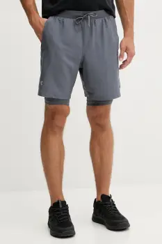 Under Armour pantaloni scurti de alergare Launch culoarea verde imagine