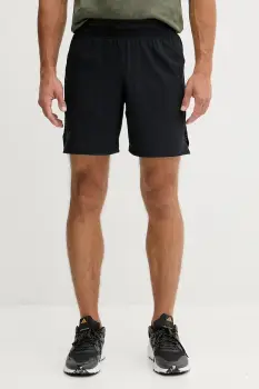 Under Armour pantaloni scurti de alergare Launch Pro 7 culoarea negru, 1376508 imagine