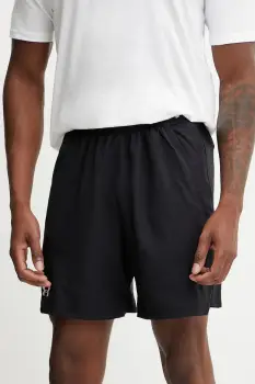 Under Armour pantaloni scurti de antrenament culoarea negru imagine