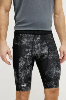 Under Armour pantaloni scurti de antrenament HeatGear Iso-Chill culoarea negru, 1383778 imagine