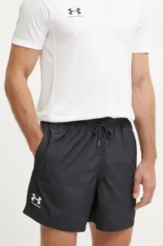 Under Armour pantaloni scurti de antrenament Icon Volley culoarea negru, 1377191 imagine