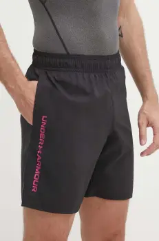 Under Armour pantaloni scurti de antrenament Tech culoarea negru imagine