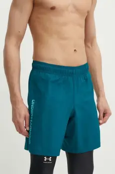 Under Armour pantaloni scurti de antrenament Tech culoarea verde imagine