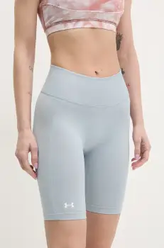 Under Armour pantaloni scurti de antrenament Train Seamless neted, high waist, 1379151 imagine
