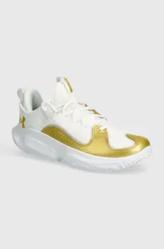 Under Armour pantofi de basketball Flow FUTR X 3 culoarea alb imagine