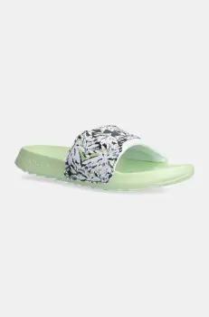 Under Armour papuci Ignite Select femei, culoarea verde, 3027223 imagine