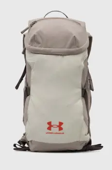 Under Armour rucsac Flex Trail culoarea bej, mic, neted imagine