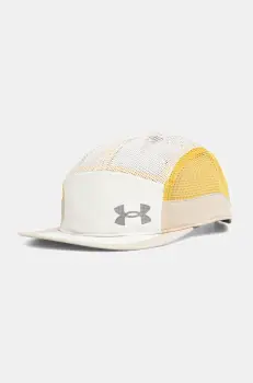 Under Armour sapca culoarea bej, cu imprimeu, 1383474 imagine