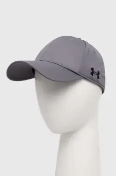 Under Armour sapca culoarea gri, neted imagine