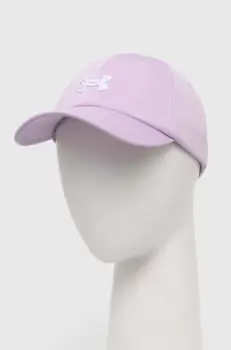 Under Armour sapca culoarea roz, cu imprimeu imagine
