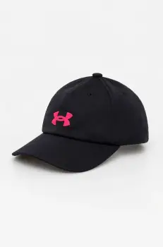 Under Armour sapca de baseball pentru copii culoarea negru, cu imprimeu imagine