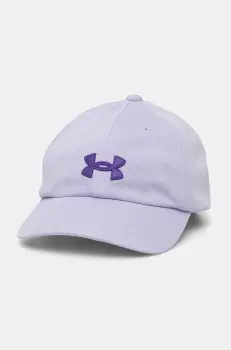 Under Armour sapca de baseball pentru copii culoarea violet, cu imprimeu imagine