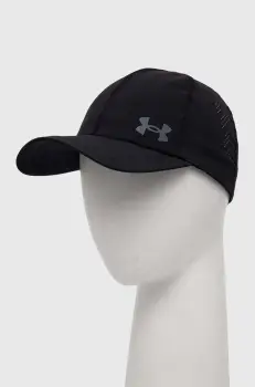 Under Armour sapca Iso Cill Launch culoarea negru, neted imagine