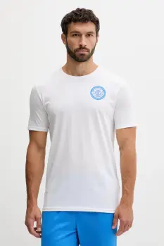 Under Armour tricou culoarea alb, cu imprimeu, 6005612 imagine