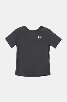 Under Armour tricou culoarea gri, neted, 1363284 imagine