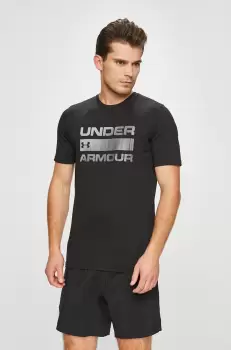 Under Armour Tricou culoarea negru, cu imprimeu imagine
