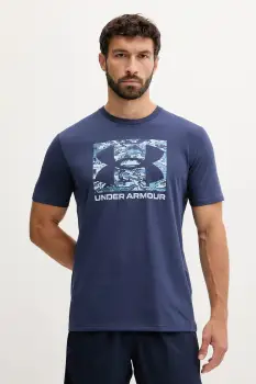 Under Armour tricou culoarea negru, cu imprimeu imagine