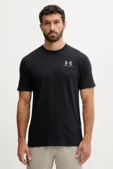 Under Armour tricou culoarea portocaliu, cu imprimeu, 1326799 imagine